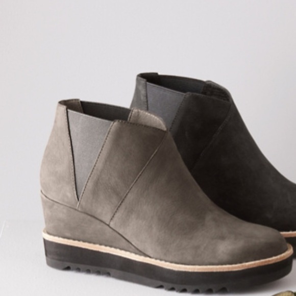 EILEEN FISHER Caddy Wedge Shoes NWOT - Picture 1 of 9